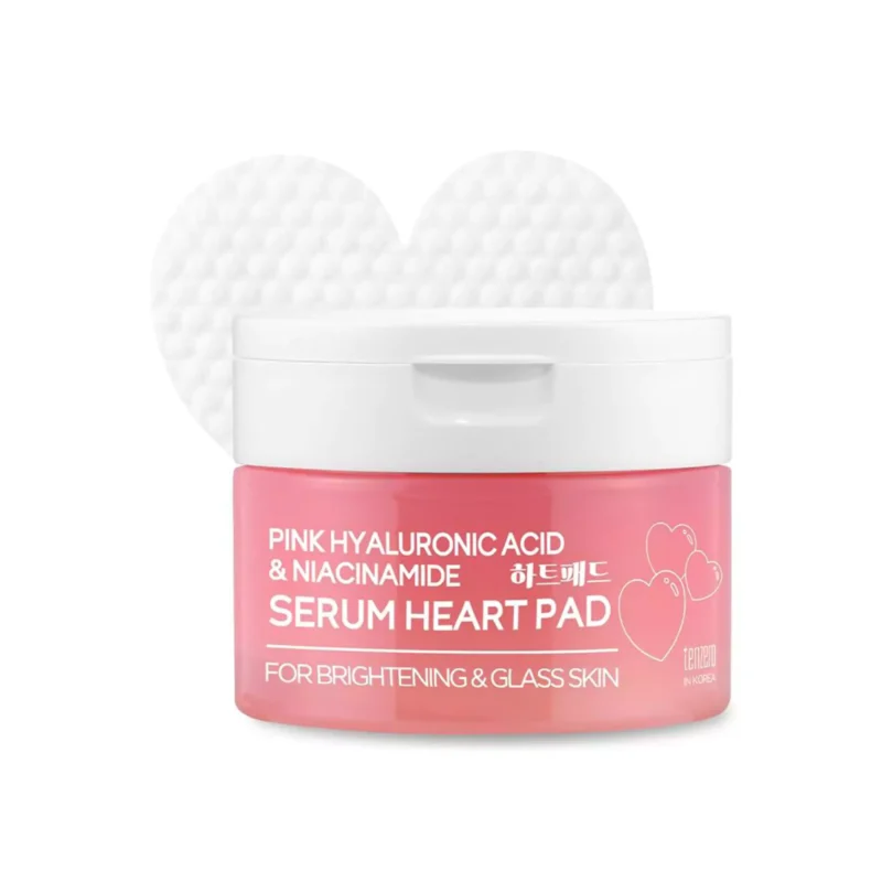 Tenzero Pink Hyaluronic Acid Niacinamide Serum Heart Pads - Femme Fatale - 