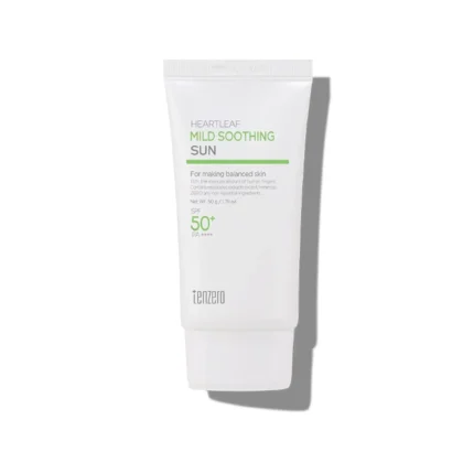 Tenzero Heartleaf Mild Soothing Sun SPF 50+ 50ml