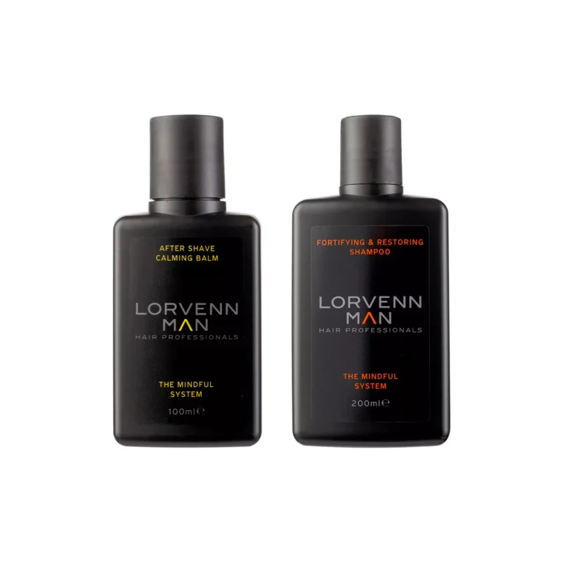 Lorvenn Man Σετ After Shave Calming Balm & Restoring Shampoo - Femme Fatale - 
