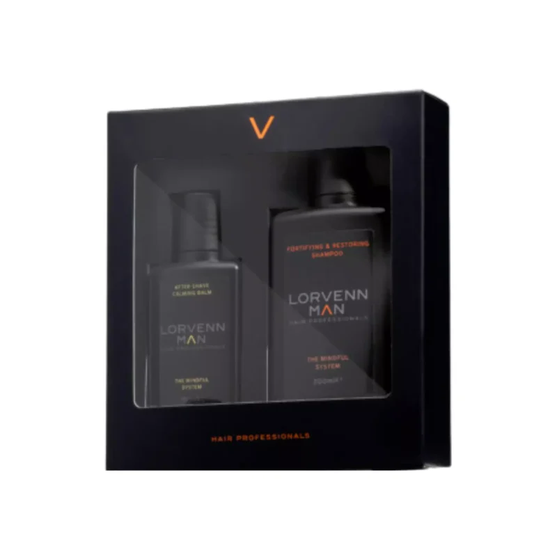 Lorvenn Man Σετ After Shave Calming Balm & Restoring Shampoo - Femme Fatale - 