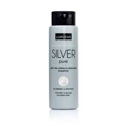 Lorvenn Silver Pure Σαμπουάν για Γκρίζα & Ξανθά Μαλλιά 300ml