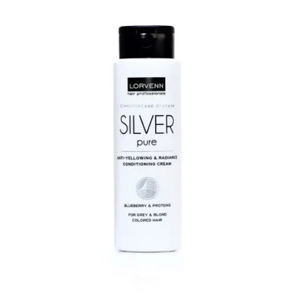 Lorvenn Silver Pure Conditioner για Γκρίζα & Ξανθά Μαλλιά 30 - Femme Fatale - Lorvenn Silver Pure Conditioner για Γκρίζα & Ξανθά Μαλλιά 300ml