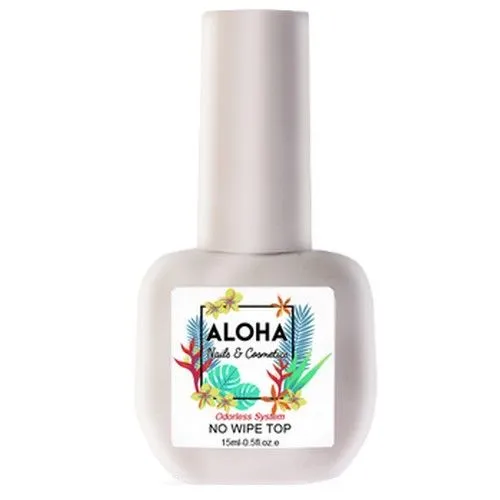 Hμιμόνιμο Βερνίκι Aloha No Wipe Coat Extra Shine 15ml