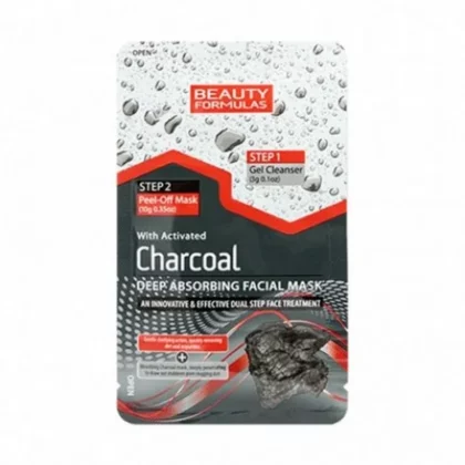 Beauty Formulas Charcoal Peel Off Mask 3g + 10g