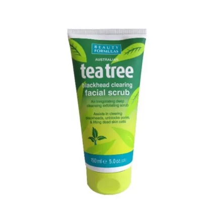 Beauty Formulas Tea Tree Scrub Προσώπου 150ml