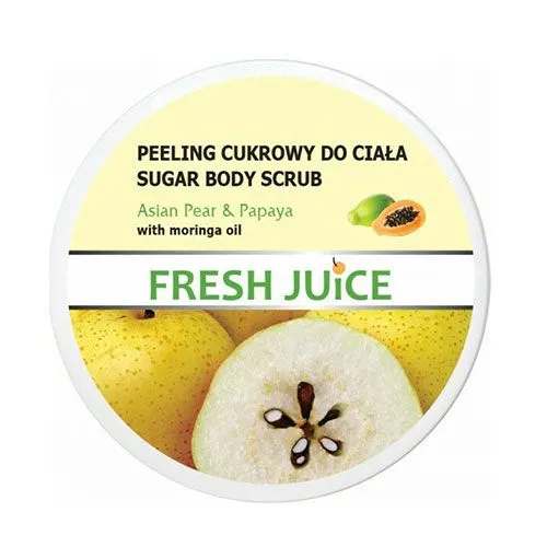 Fresh Juice Sugar Body Scrub Asian Pear & Papaya 225ml
