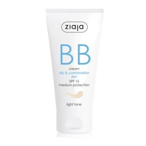 Ziaja BB Cream– Normal Oily & Combination Skin - Light Tone - Femme Fatale - Ziaja BB Cream– Oily & Combination Skin - SPF15 50ml