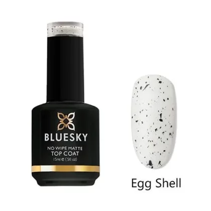 Bluesky Colour Gel Top Egg Shell Matte NW Confetti 15ml