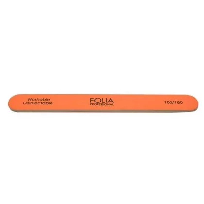 Folia Λίμα F-142 Nail File Orange Straight 100-180