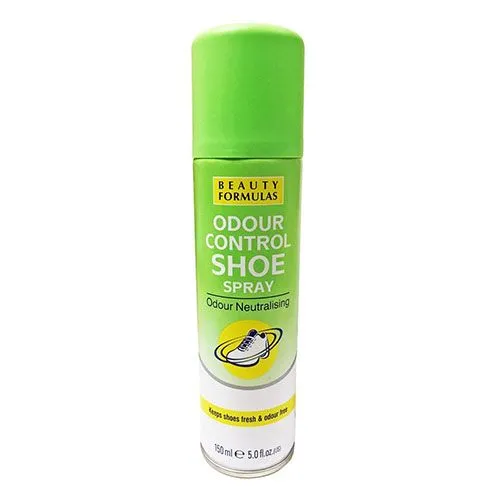 Beauty Formulas Odour Control Shoe Spray 150ml | Femme Fatal - Femme Fatale - Beauty Formulas Odour Control Shoe Spray 150ml