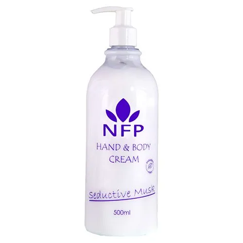 NFP Hand & Body Cream 500ml Seductive Musk | Femme Fatale - Femme Fatale - NFP Hand & Body Cream