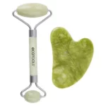Eco Dual Ended Face Roller | Femme Fatale - Femme Fatale - Eco Jade Roller & Guasua Stone Duo