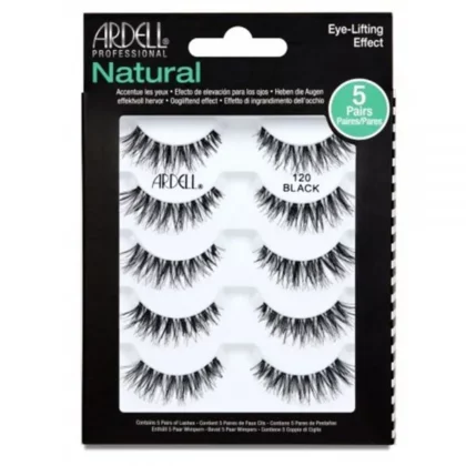 Ardell Multipack 5 Ζευγάρια Βλεφαρίδες Σειράς Natural No 120 Black
