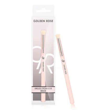 Golden Rose Angled Eyeshadow Brush (Nude) 3244 | Femme Fatal - Femme Fatale - Golden Rose Angled Eyeshadow Brush (Nude) 3244|Femme Fatale