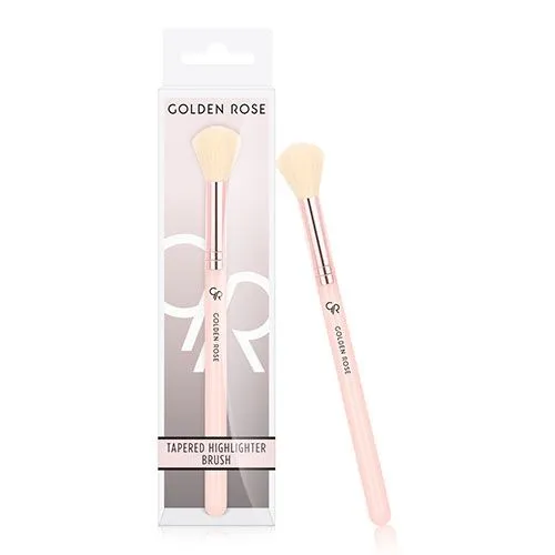 Golden Rose Tapered Highlighter Brush (Nude) 3245 | Femme Fa - Femme Fatale - Golden Rose Tapered Highlighter Brush