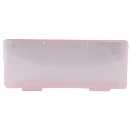 FF SELECTIONS Πλαστική Θήκη Εργαλείων - Πινέλων Ροζ